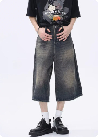 Men's Denim Shorts 3 Men's Denim Shorts - Image 3