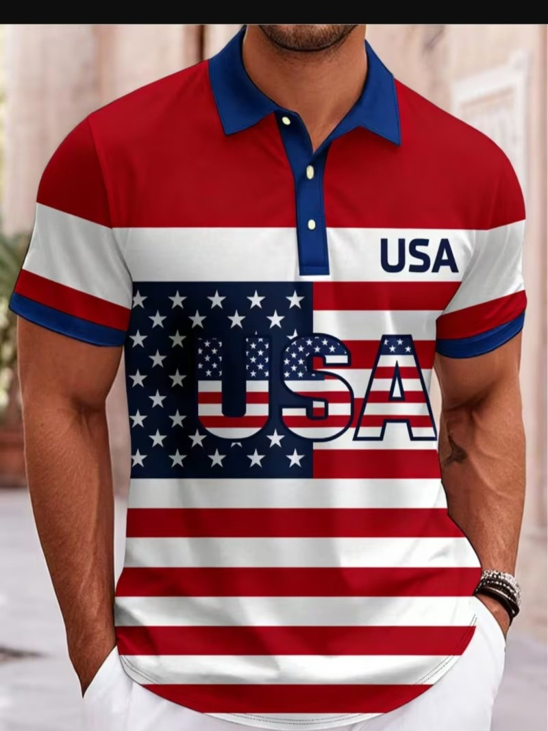 Men's Short Sleeve Digital Printing Shirt 2 Men's Short Sleeve Digital Printing Shirt - Image 2