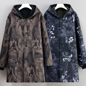 Stain-resistant Dirt-repellent, Long-sleeve Parka With Fleece Lining