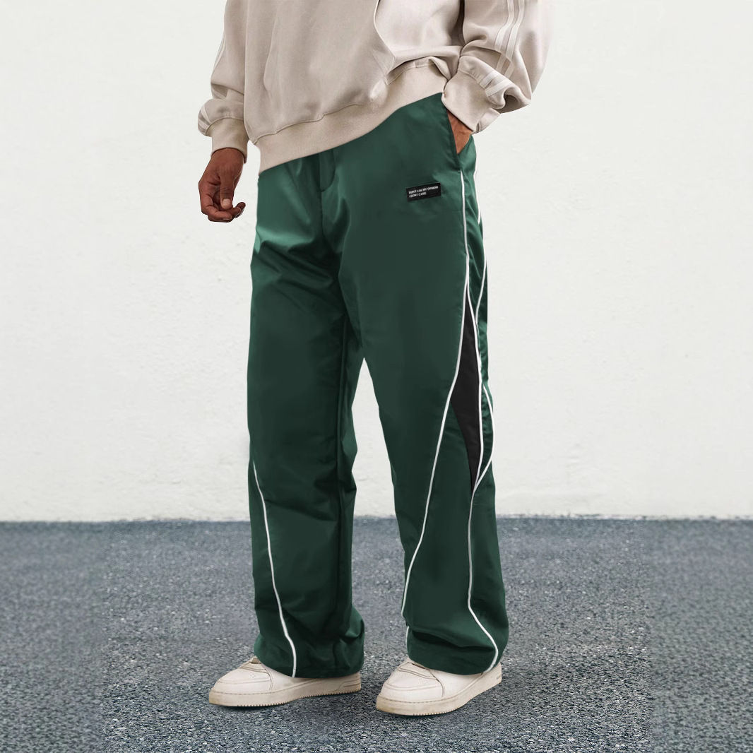 Relaxed-fit Straight-leg Athletic Pants 1 Relaxed-fit Straight-leg Athletic Pants