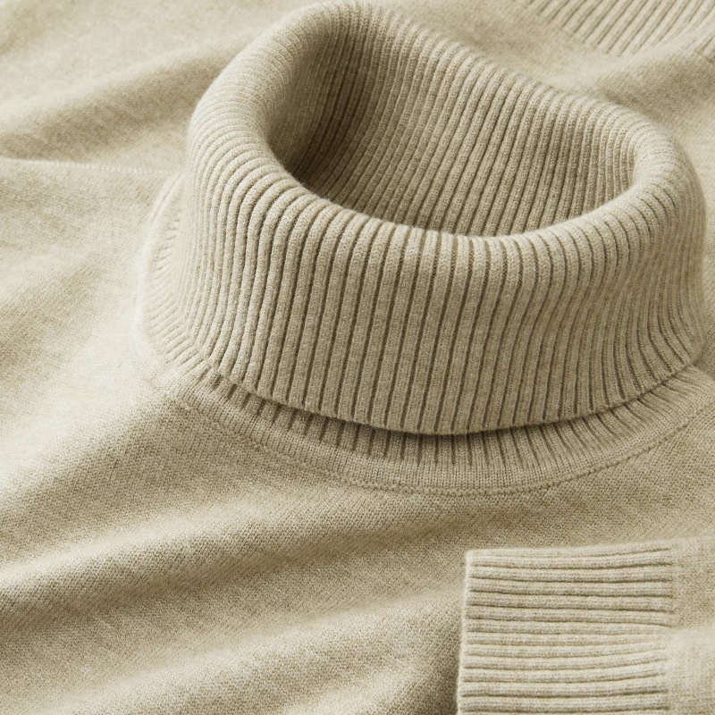 Warm Turtle Neck Sweater For Men 2 Warm Turtle Neck Sweater For Men - Image 2