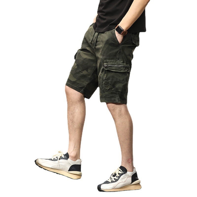 Loose-fitting Plus-size Casual Athletic Shorts 7 Loose-fitting Plus-size Casual Athletic Shorts - Image 7