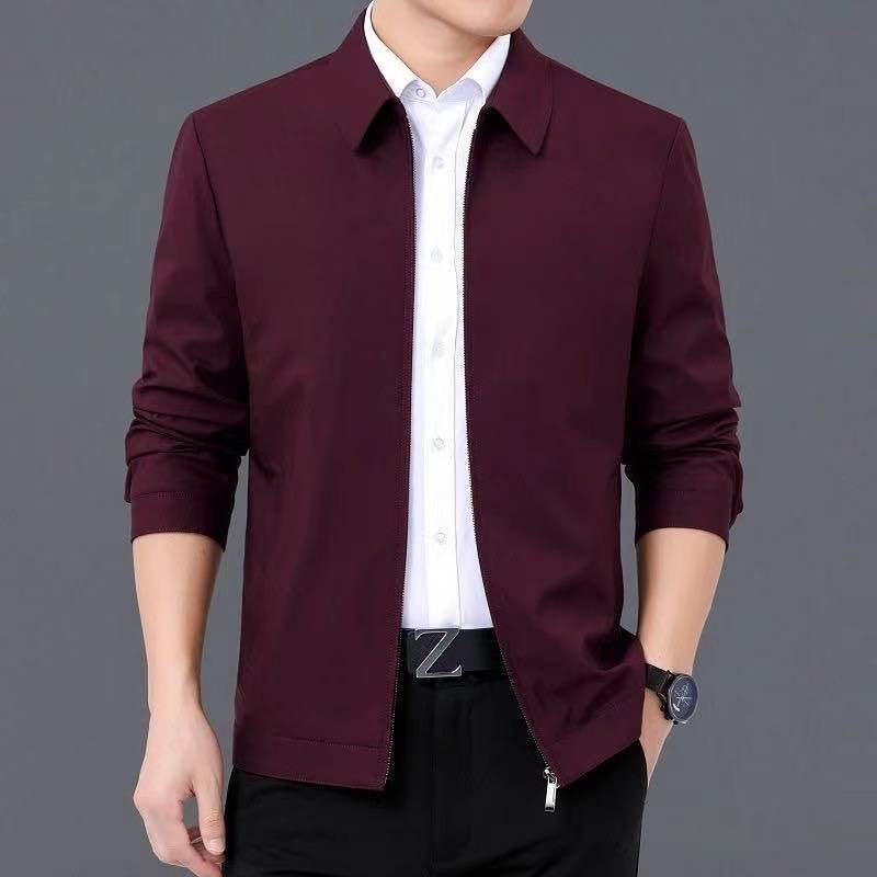 Turn-down Collar Button-up Casual Summer Jacket 5 Turn-down Collar Button-up Casual Summer Jacket - Image 5