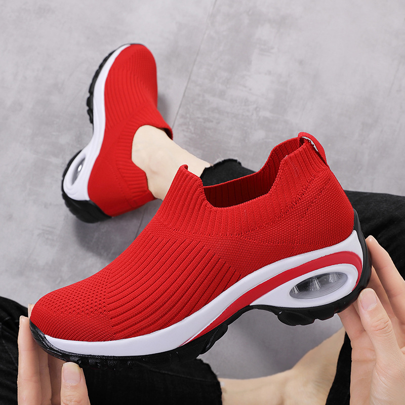 Mesh Breathable Sneakers Air Cushion Running Sports Shoes 3 Mesh Breathable Sneakers Air Cushion Running Sports Shoes - Image 3