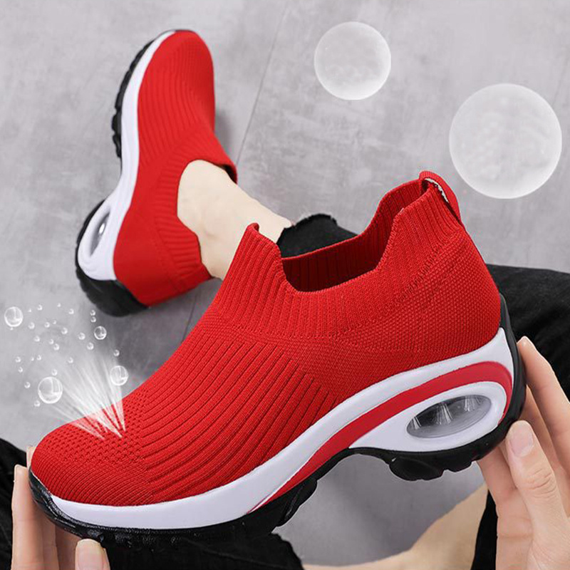 Mesh Breathable Sneakers Air Cushion Running Sports Shoes 6 Mesh Breathable Sneakers Air Cushion Running Sports Shoes - Image 6