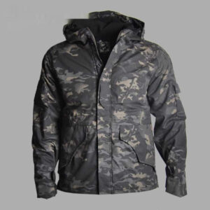 Men's Outdoor Tactical Camouflage Padded Windproof Hard shell Jacket