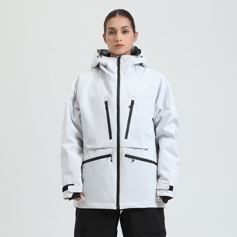 Womens Waterproof Fully Taped Snowboard Jacket 5 Womens Waterproof Fully Taped Snowboard Jacket - Image 5