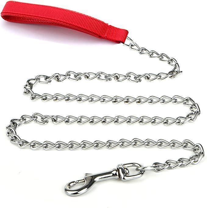 Strong Metal Chain Dog Leash – Built for Durability, Control and Comfort 7 Strong Metal Chain Dog Leash – Built for Durability, Control and Comfort - Image 7