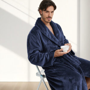Flannel Men's Robe