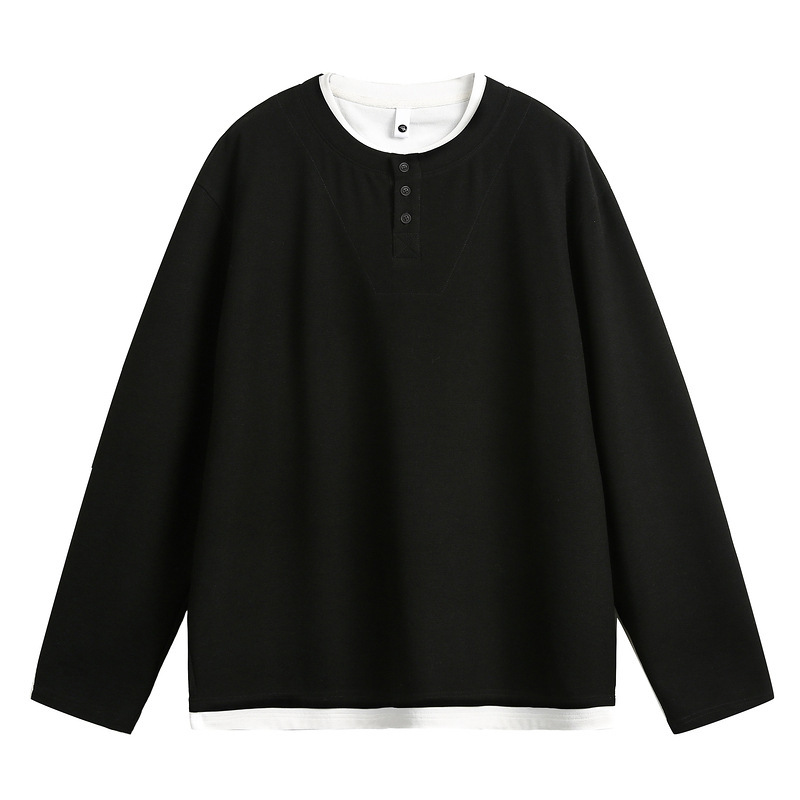 Men's Loose-fitting Long-sleeve Undershirt 5 Men's Loose-fitting Long-sleeve Undershirt - Image 5