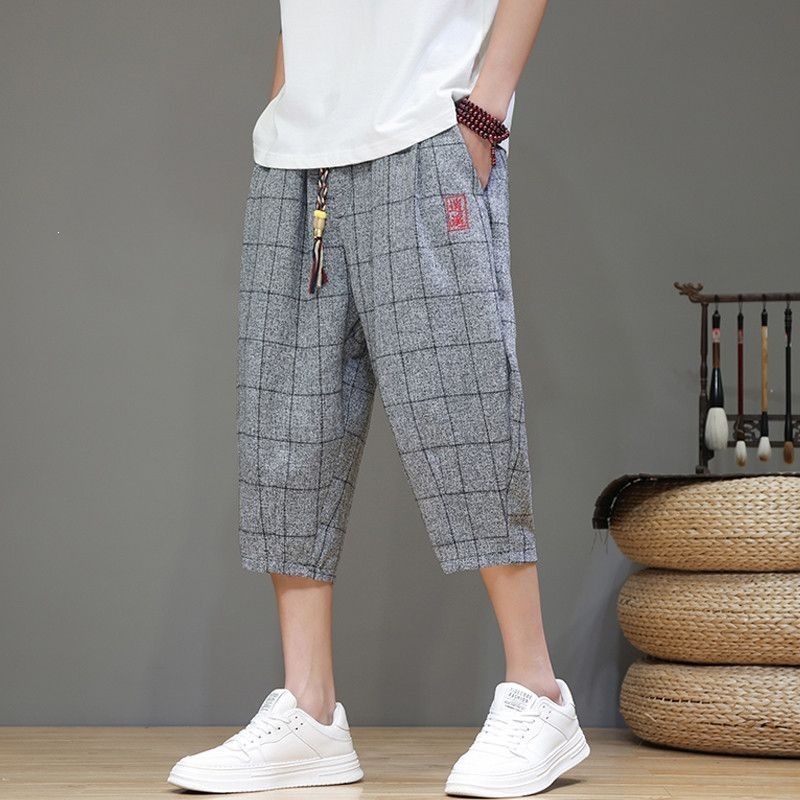 Plaid Cropped Harem Pants 1 Plaid Cropped Harem Pants