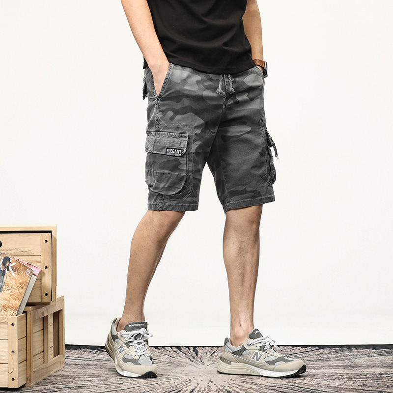 Loose-fitting Plus-size Casual Athletic Shorts 2 Loose-fitting Plus-size Casual Athletic Shorts - Image 2