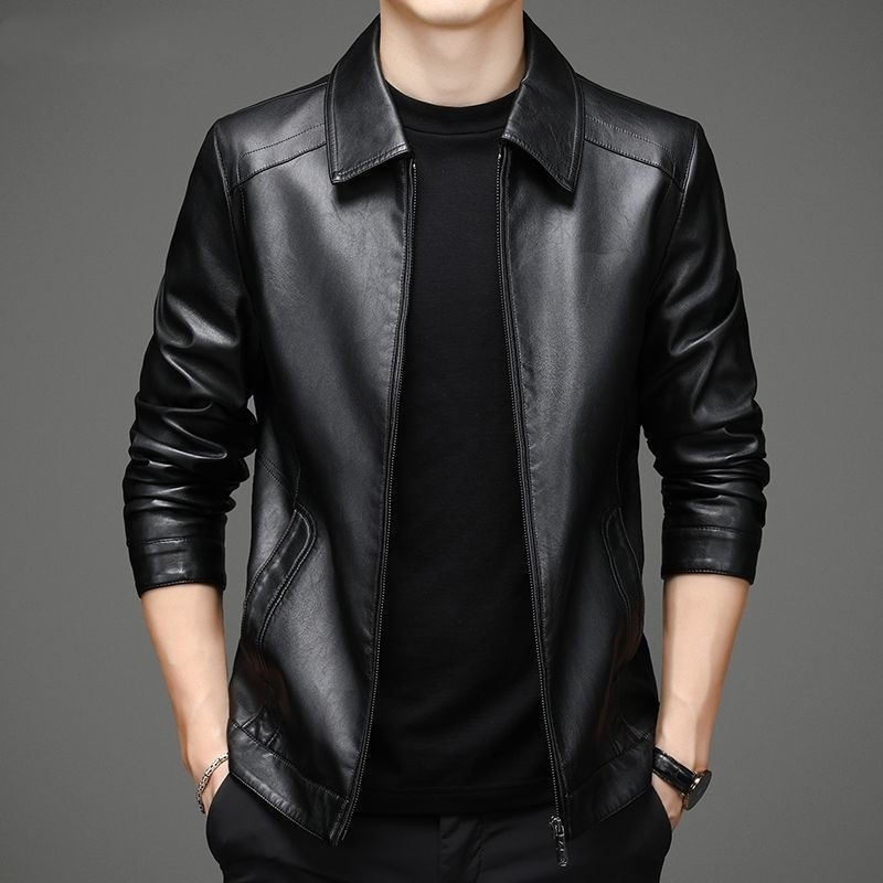 Fleece-lined Soft Leather Jacket 1 Fleece-lined Soft Leather Jacket
