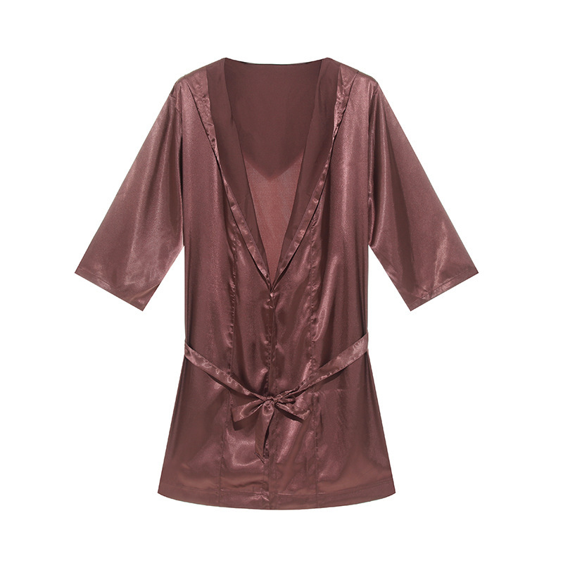 Thin Loose Short Sleeve Pajamas 6 Thin Loose Short Sleeve Pajamas - Image 6