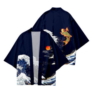 Print T-Shirt With Feather Cape