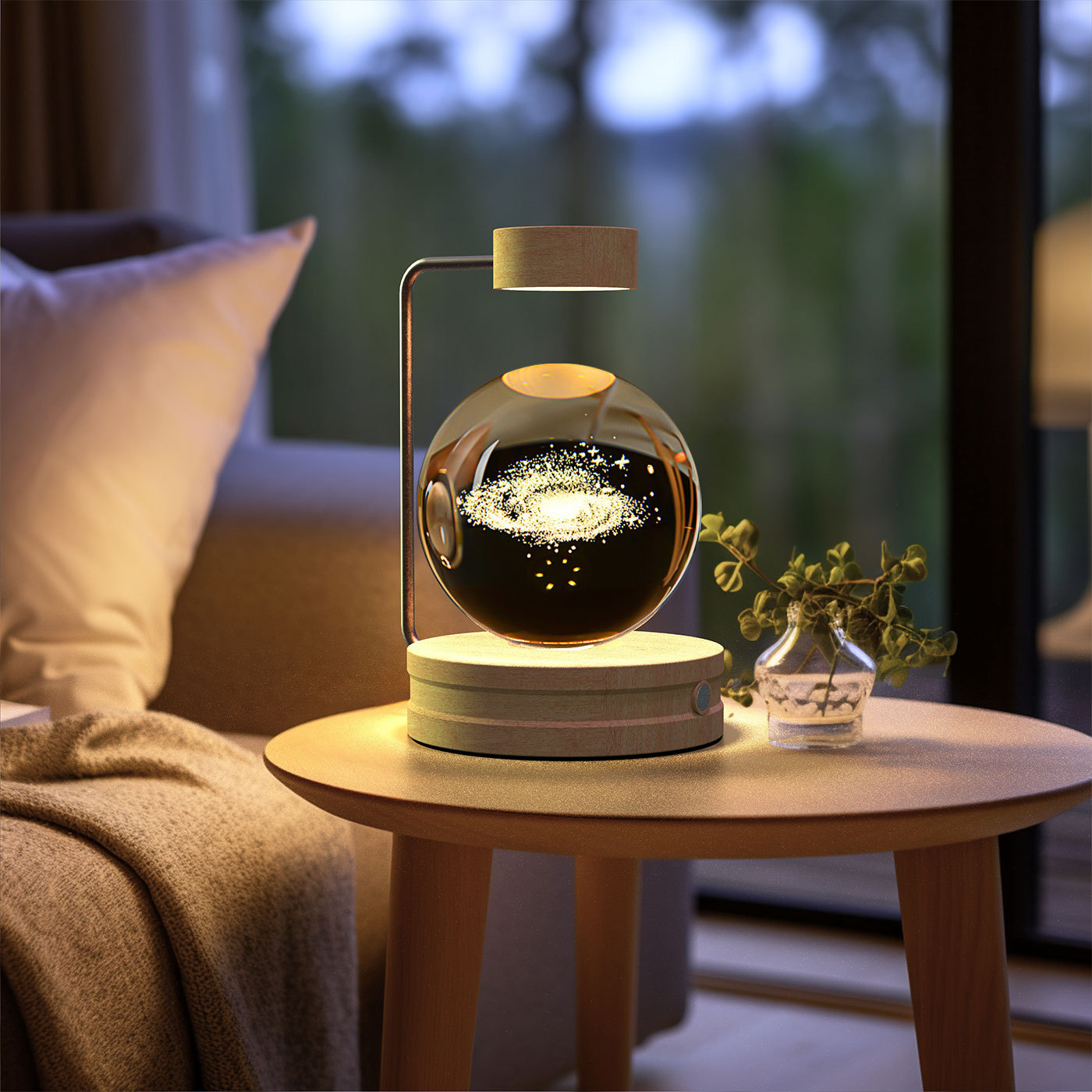 Crystal Ball Night Light USB Power 3 Crystal Ball Night Light USB Power - Image 3