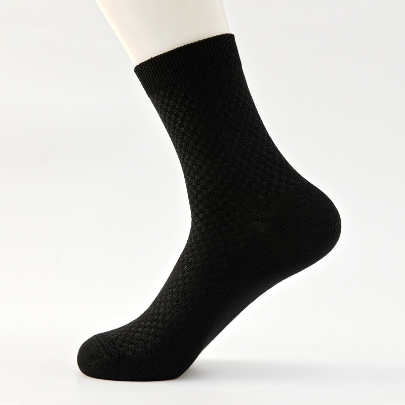 Breathable Black Long Socks 1 Breathable Black Long Socks
