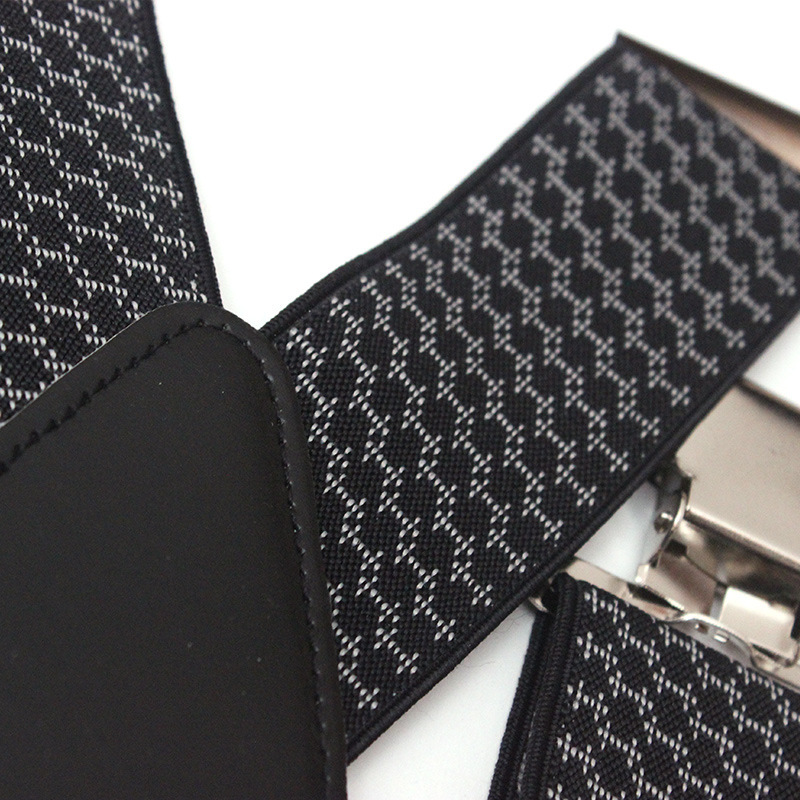 Men's Wide And Thick Elastic Suspenders 4 Men's Wide And Thick Elastic Suspenders - Image 4