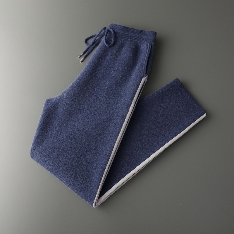 Cashmere Loose Knitted Casual Pants 4 Cashmere Loose Knitted Casual Pants - Image 4