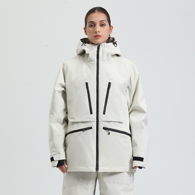 Womens Waterproof Fully Taped Snowboard Jacket 2 Womens Waterproof Fully Taped Snowboard Jacket - Image 2
