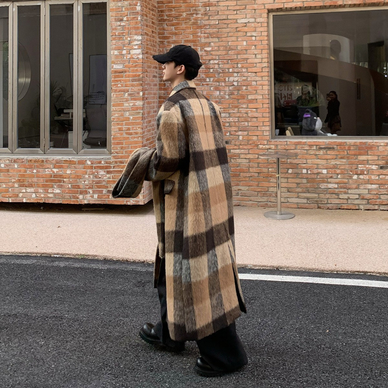 Extra-long Casual Men's Coat 4 Extra-long Casual Men's Coat - Image 4