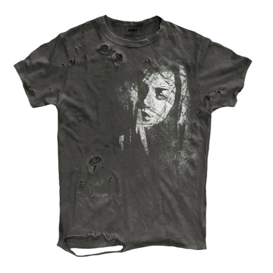 Distressed Washed Short-sleeve Ripped T-shirt For Men 5 Distressed Washed Short-sleeve Ripped T-shirt For Men - Image 5