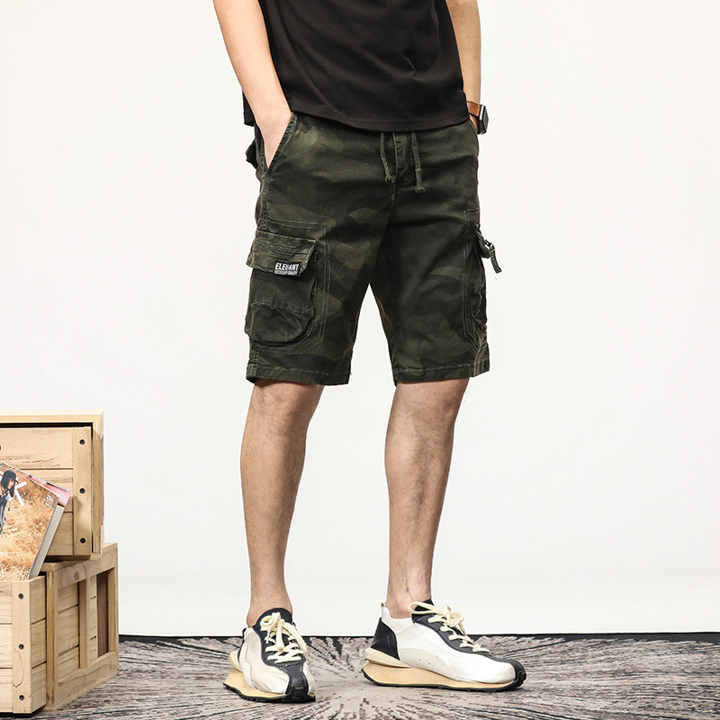 Loose-fitting Plus-size Casual Athletic Shorts 8 Loose-fitting Plus-size Casual Athletic Shorts - Image 8