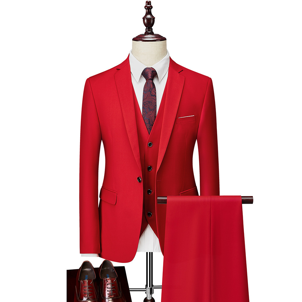 Men's Three Piece Suit 4 Men's Three Piece Suit - Image 4