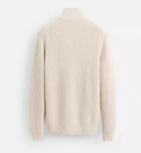 Men's Cotton Knit Sweater 5 Men's Cotton Knit Sweater - Image 5
