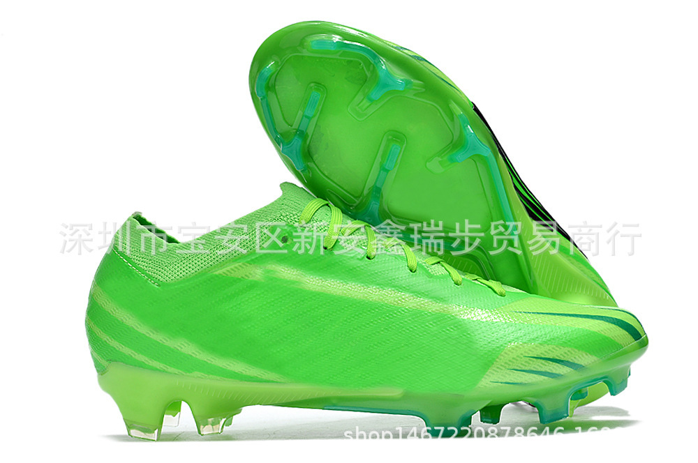 Men's Air Cushion Waterproof Knitted FG Studs Soccer Shoes 8 Men's Air Cushion Waterproof Knitted FG Studs Soccer Shoes - Image 8