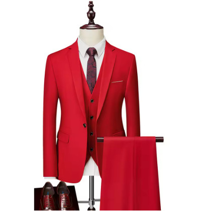 Men's Three Piece Suit 3 Men's Three Piece Suit - Image 3
