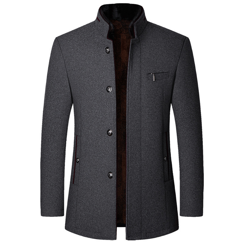 New Men's Casual Stand-collar Jacket 4 New Men's Casual Stand-collar Jacket - Image 4