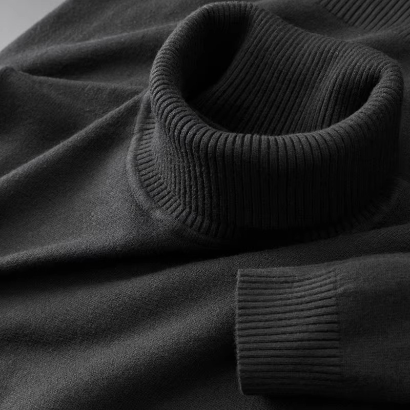 Warm Turtle Neck Sweater For Men 4 Warm Turtle Neck Sweater For Men - Image 4