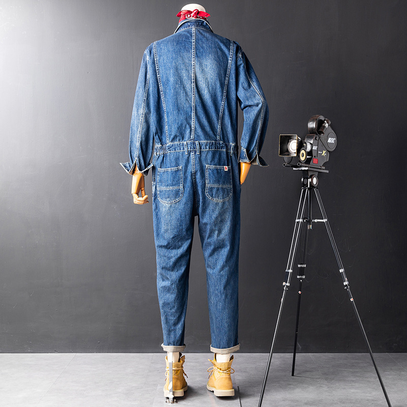 Denim Jumpsuit For Men 4 Denim Jumpsuit For Men - Image 4