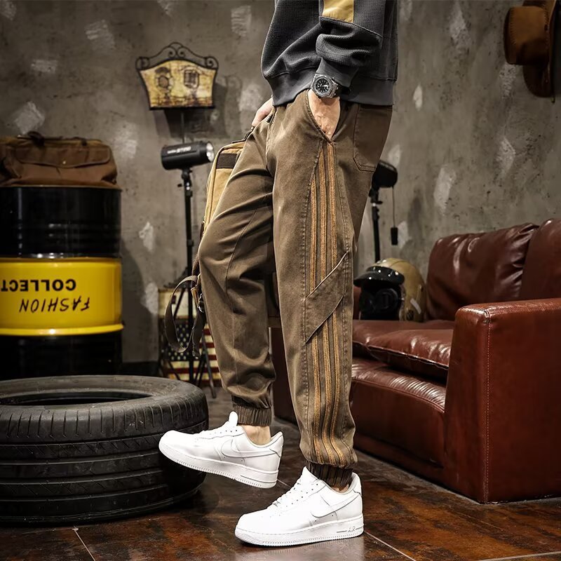 Loose Fit Trendy Tight at the Bottom Pants 1 Loose Fit Trendy Tight at the Bottom Pants