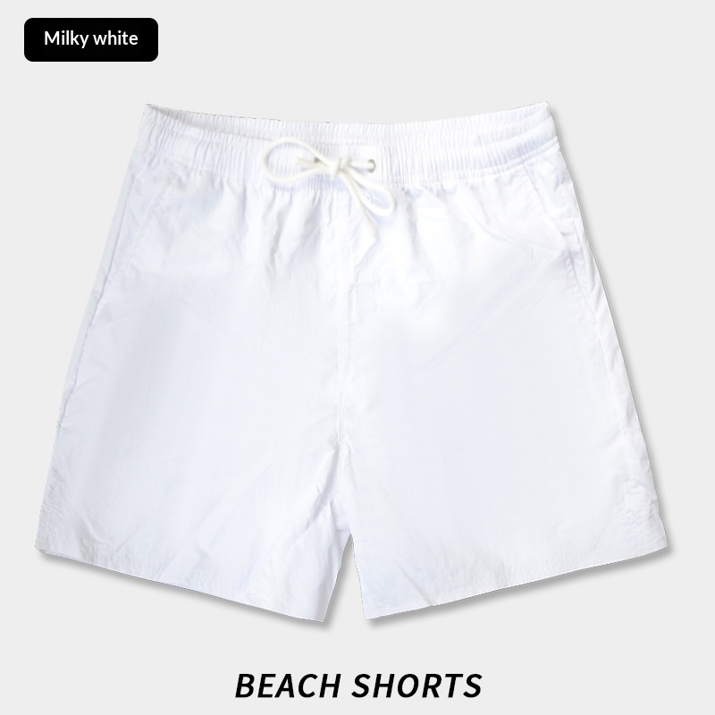 Solid-color Breathable Quick-drying Beach Shorts 5 Solid-color Breathable Quick-drying Beach Shorts - Image 5