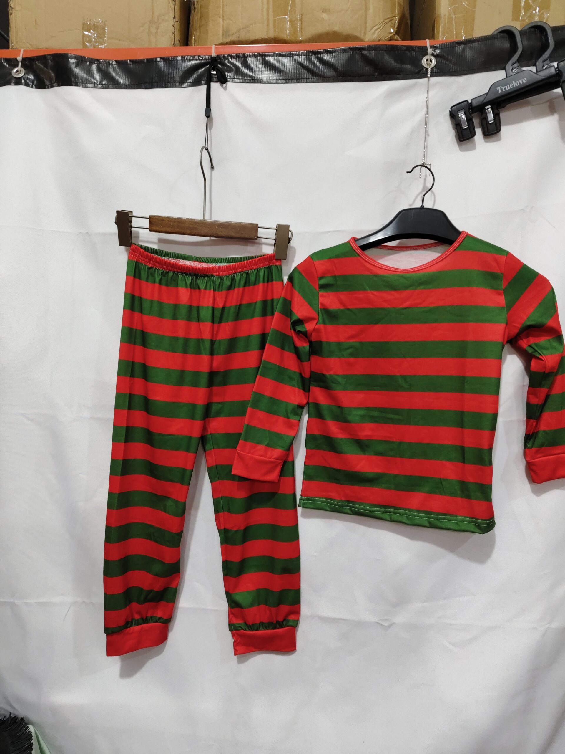 Striped Christmas Family Set Loungewear 5 Striped Christmas Family Set Loungewear - Image 5