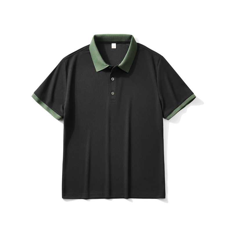Ice-silk Cooling Casual Men's Polo Shirt 4 Ice-silk Cooling Casual Men's Polo Shirt - Image 4