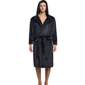 Couple Hooded Flannel Robes