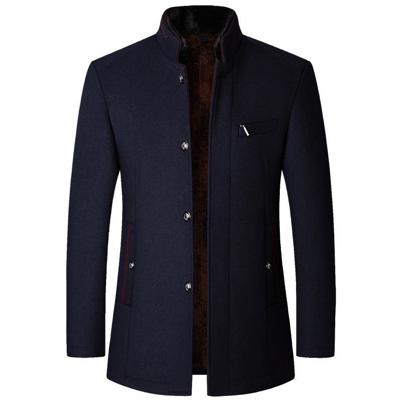 New Men's Casual Stand-collar Jacket 2 New Men's Casual Stand-collar Jacket - Image 2