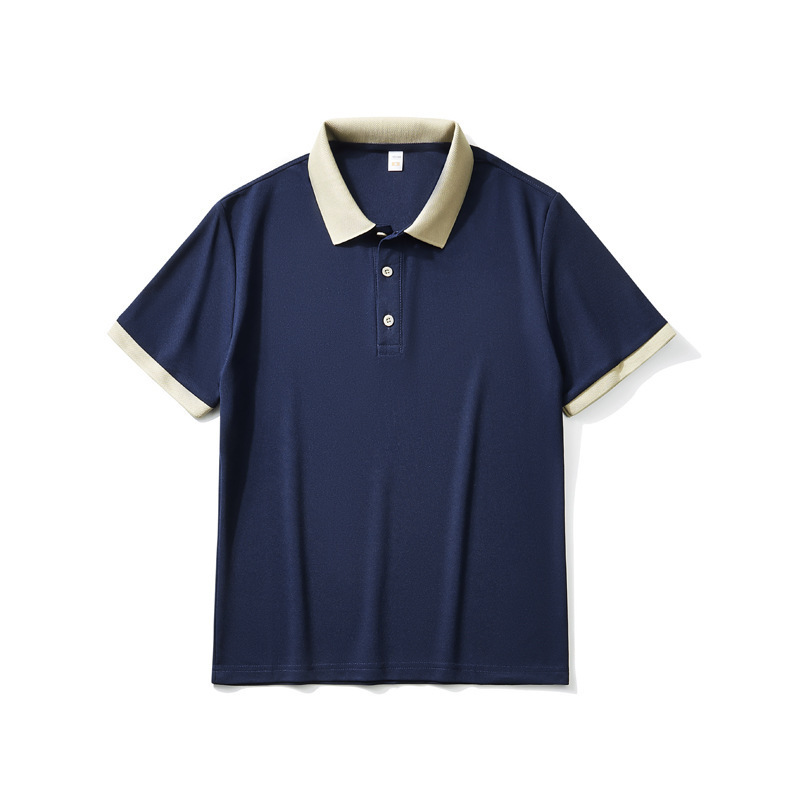 Ice-silk Cooling Casual Men's Polo Shirt 6 Ice-silk Cooling Casual Men's Polo Shirt - Image 6