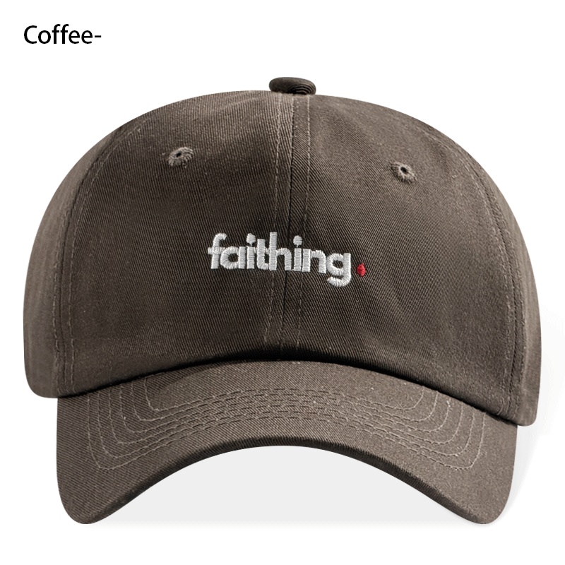 Letter Embroidery Unisex Baseball Cap 7 Letter Embroidery Unisex Baseball Cap - Image 7