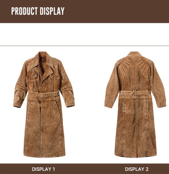 Detachable Corduroy Multi-style Jacket Parka Coat 8 Detachable Corduroy Multi-style Jacket Parka Coat - Image 8