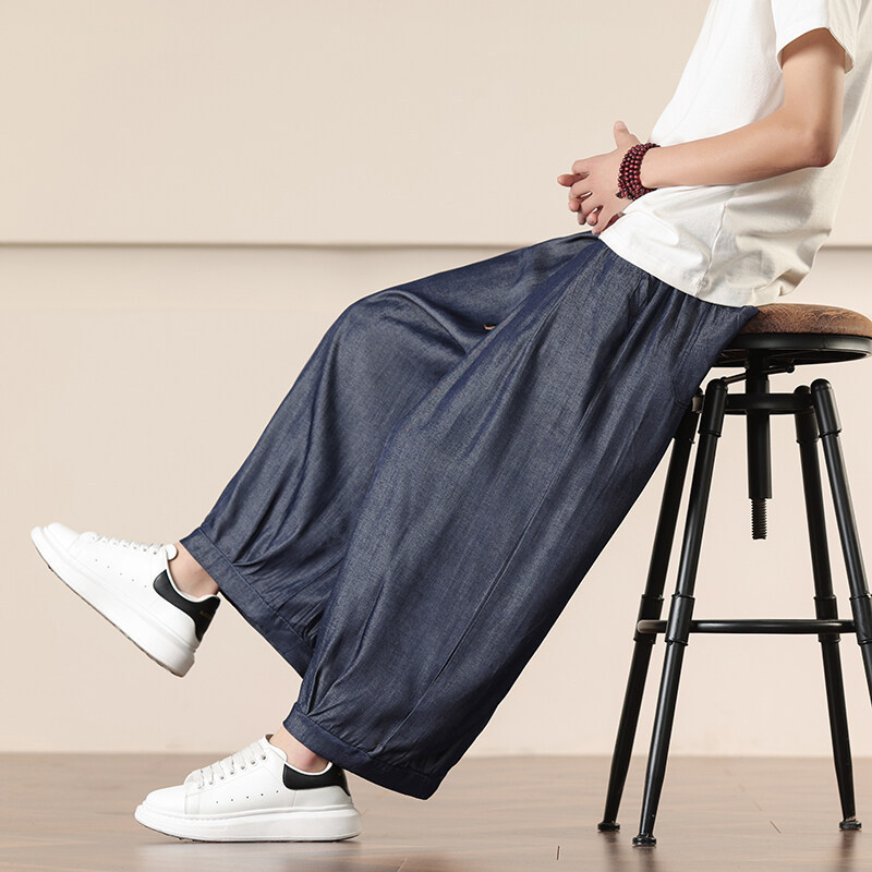 Men's Retro Plus Size Harem Pants 8 Men's Retro Plus Size Harem Pants - Image 8