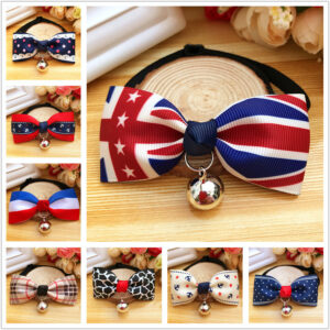 Stylish Printed Bow Tie for Dogs, Cats & Teddy Pets