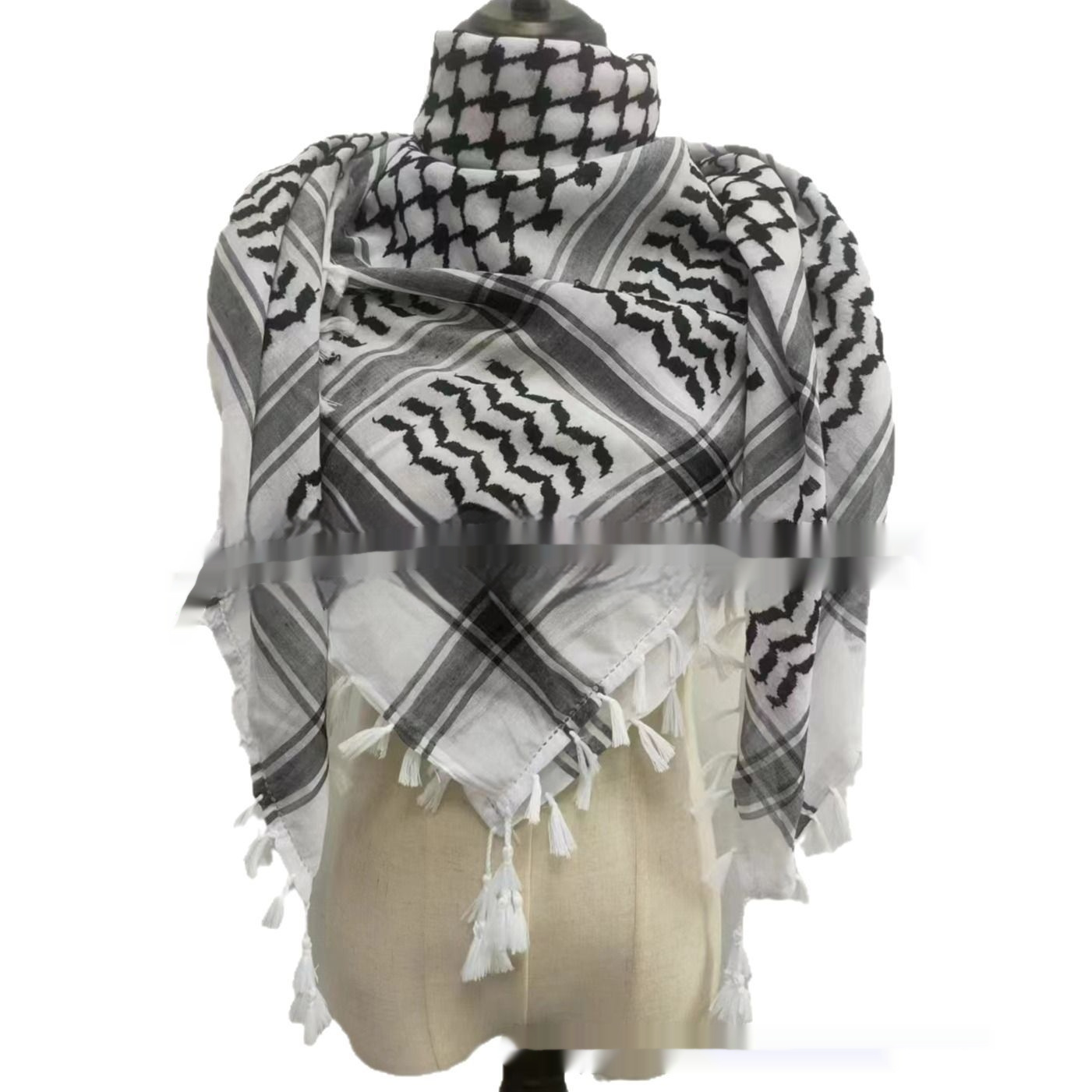Palestinian Scarf Jacquard 3 Palestinian Scarf Jacquard - Image 3