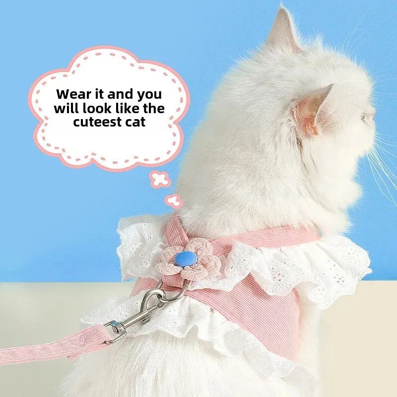 Pet Harness & Leash Set for Puppies, Dogs and Cats 5 Pet Harness & Leash Set for Puppies, Dogs and Cats - Image 5