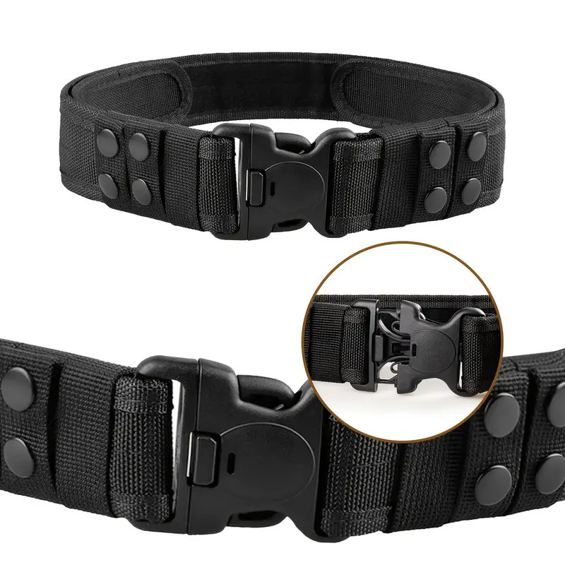 Tactical S-shaped Velcro Outdoor Hiking Belt 4 Tactical S-shaped Velcro Outdoor Hiking Belt - Image 4