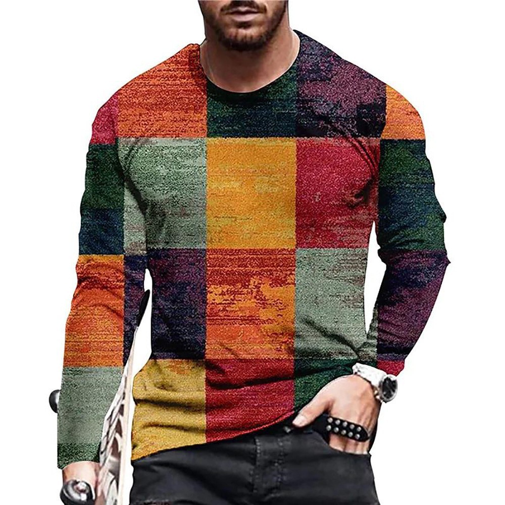 Men's Round Neck 3D Digital Printed T-shirt 4 Men's Round Neck 3D Digital Printed T-shirt - Image 4