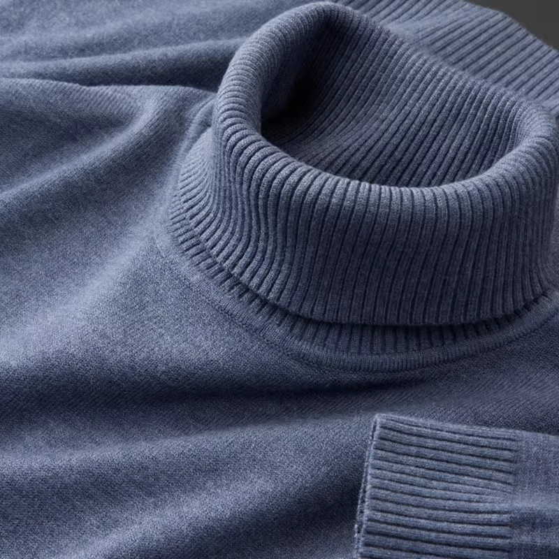 Warm Turtle Neck Sweater For Men 5 Warm Turtle Neck Sweater For Men - Image 5